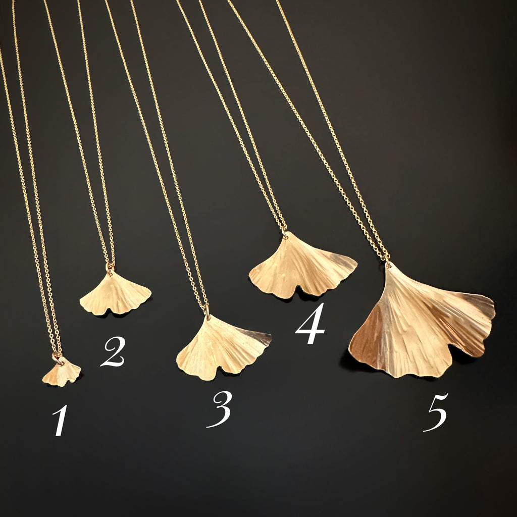 Ginkgo pendant on sale