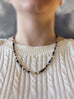 4mm stone necklace