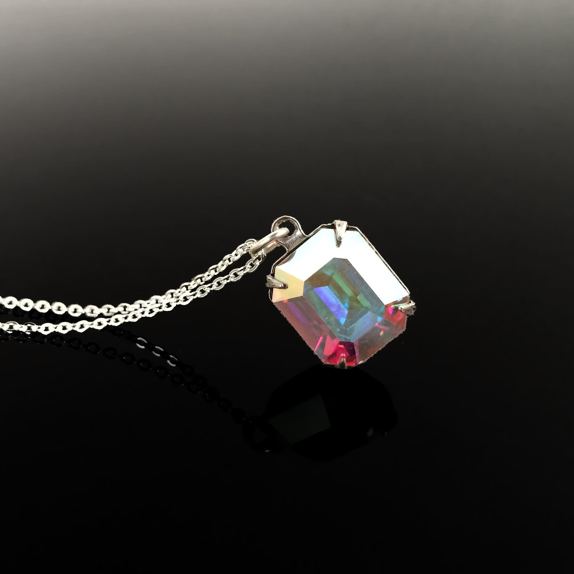 Ab necklace top