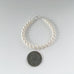 classic pearl strand bracelet for brides, bridal attendants, bridesmaids or everyday wear. detail