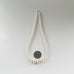 Classic graduated pearl necklace, perfect for any bride, bradal attendant, bridesmaid or just for everyday wear. detail photo