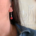 Gem Nugget Earrings in Red