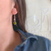 Gem Nugget Earrings in Spring Green