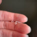 Sterling Silver Tiny Teardrop Post Earrings