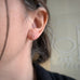 Sterling Silver Tiny Teardrop Post Earrings